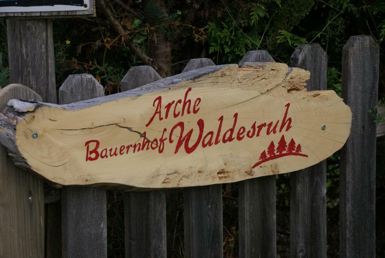 Вилла Bauernhof Waldesruh Таннхайм Экстерьер фото
